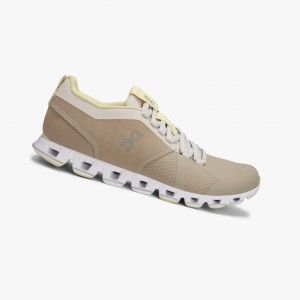 Beige On Cloud Beam Women Road Running Shoes | 801LNPBJI