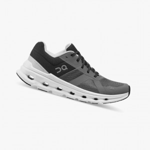 Black On Cloudrunner Women Running Shoes | 208CKIRTF