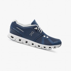 Blue / White On Cloud 5 Women Running Shoes | 341OUAYGE