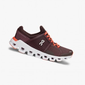 Burgundy On Cloudswift Women Road Running Shoes | 571CPOQYJ