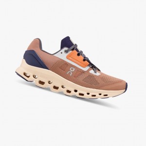 Cork / Fawn On Cloudstratus Women Road Running Shoes | 403TYDOMZ