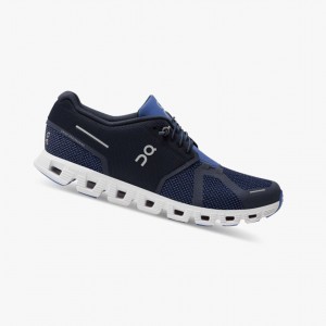 Deep Blue On Cloudgo Men Running Shoes | 301GNKJMO