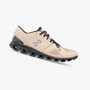 Fawn / Magnet On Cloud X 3 Women Training Shoes | 057SUKFQY