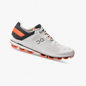 Frost / Flame On Cloudsurfer 6 Men Road Running Shoes | 154PCJEMN