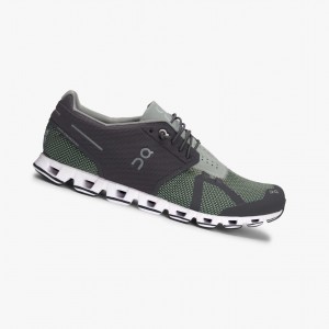 Green On Cloud Men Road Running Shoes | 371SGMKYO