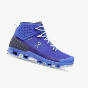 Indigo / Deep Blue On Cloudrock 2 Waterproof Men Hiking Boots | 972YCGRHX