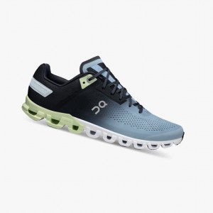 Ink / Meadow On Cloudflow Men Training Shoes | 390FSGMHR