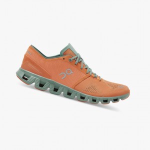 Orange On Cloud X Men Training Shoes | 054CETFAW