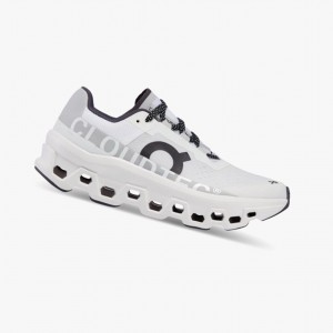 White On Cloudmonster Women Training Shoes | 968XLOZDA