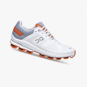 White On Cloudsurfer 6 Women Road Running Shoes | 917QKLFTV