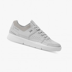 White On The Roger Clubhouse Men Sneakers | 723KVWAJQ