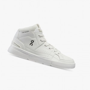 White On The Roger Clubhouse Mid Women Running Shoes | 248RTDBOY