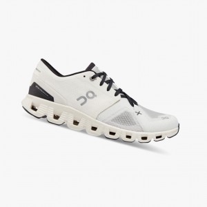 White / Black On Cloud X 3 Women Training Shoes | 028LEJFSX