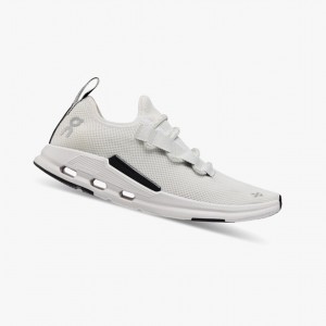 White / Black On Cloudeasy Women Running Shoes | 579CDNUQI