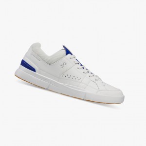 White / Indigo On The Roger Clubhouse Men Sneakers | 705HUWMSQ