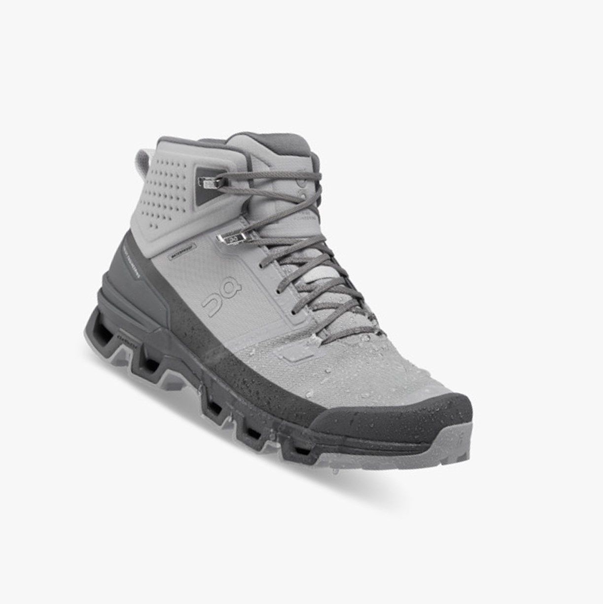 Alloy / Eclipse On Cloudrock 2 Waterproof Men Hiking Boots | 239YBONUE