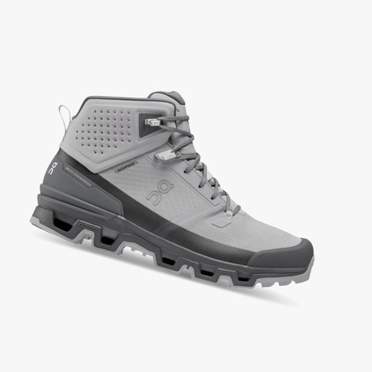 Alloy / Eclipse On Cloudrock 2 Waterproof Men Hiking Boots | 239YBONUE