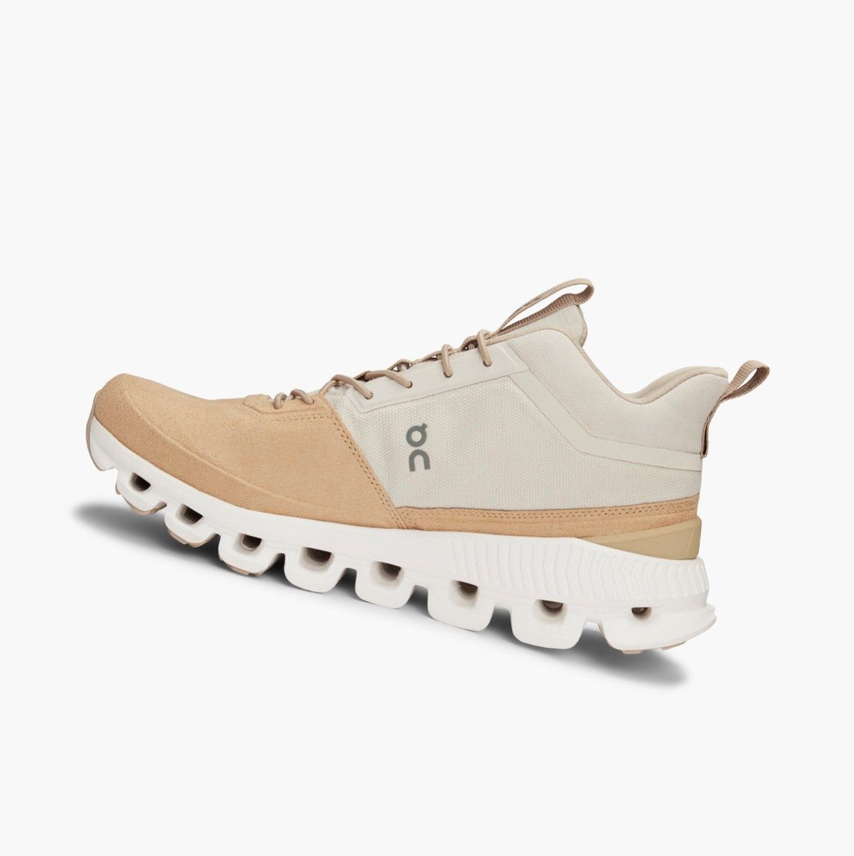 Beige On Cloud Hi Women Road Running Shoes | 642VUAEIT