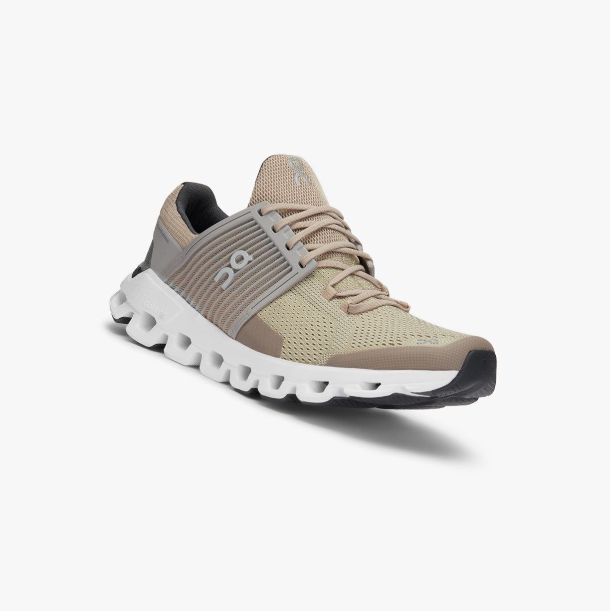 Beige On Cloudswift Men Road Running Shoes | 907ROMBIZ