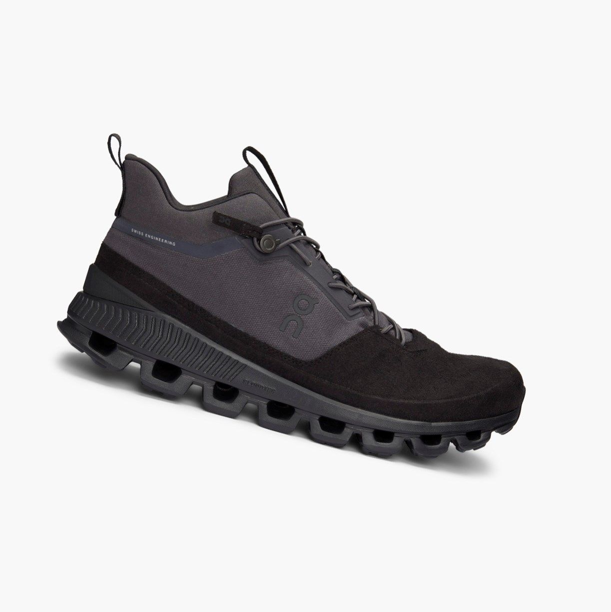 Black On Cloud Hi Men Road Running Shoes | 725OTIVQK