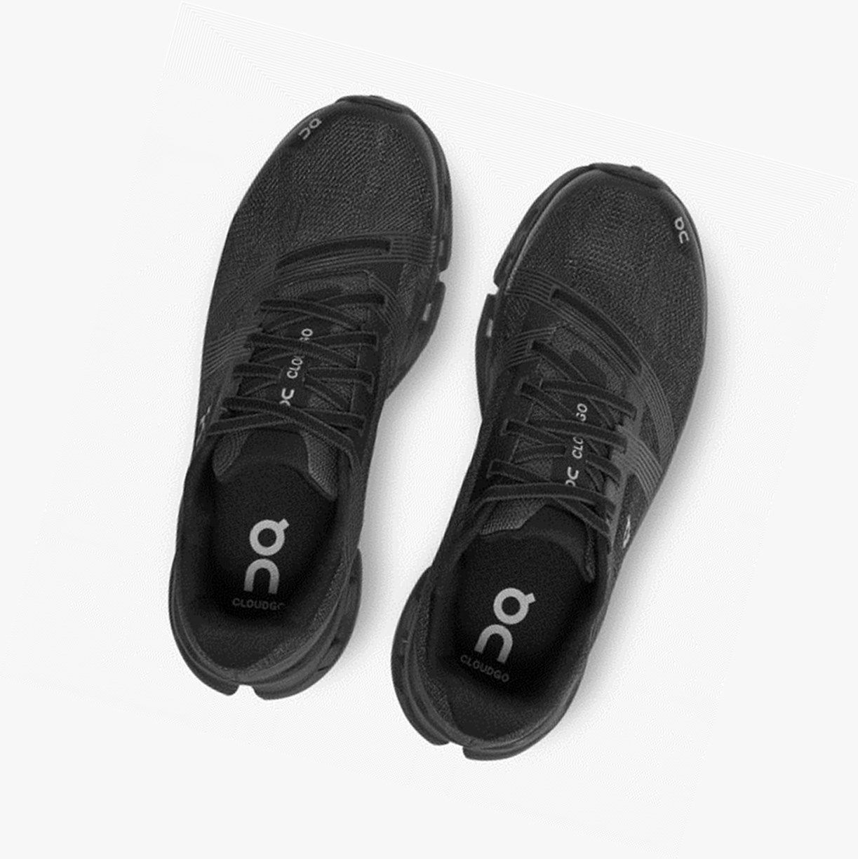 Black On Cloudgo Wide Men Running Shoes | 617KDZEPW