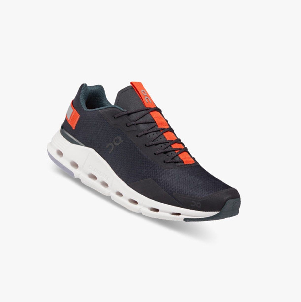 Black On Cloudnova Form Men Running Shoes | 635VPXZOC