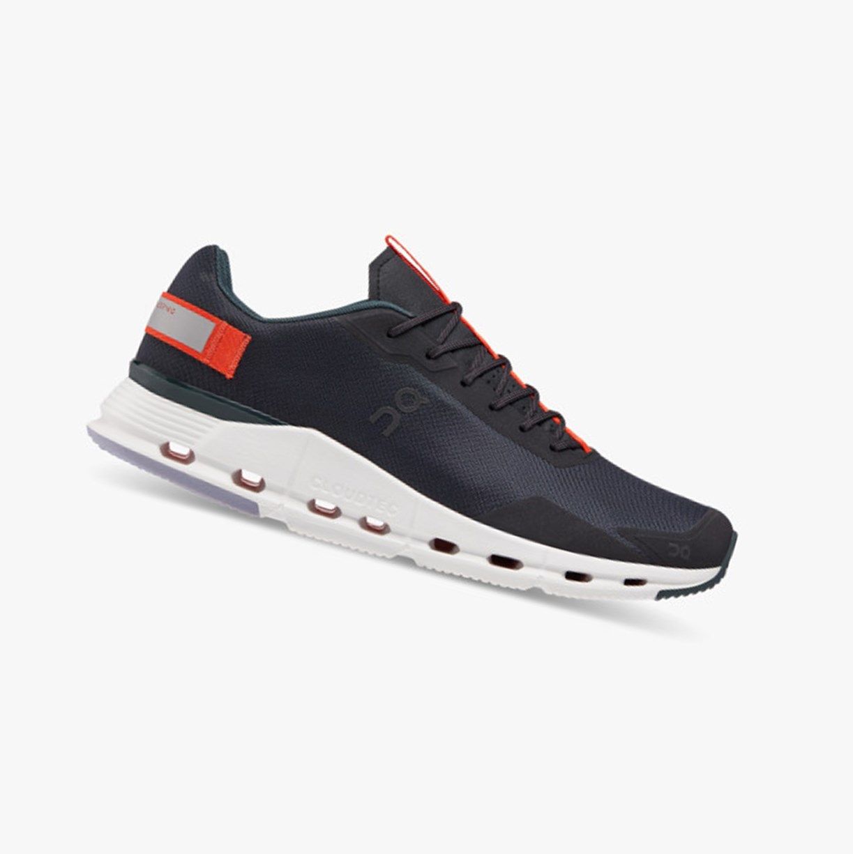 Black On Cloudnova Form Men Running Shoes | 635VPXZOC