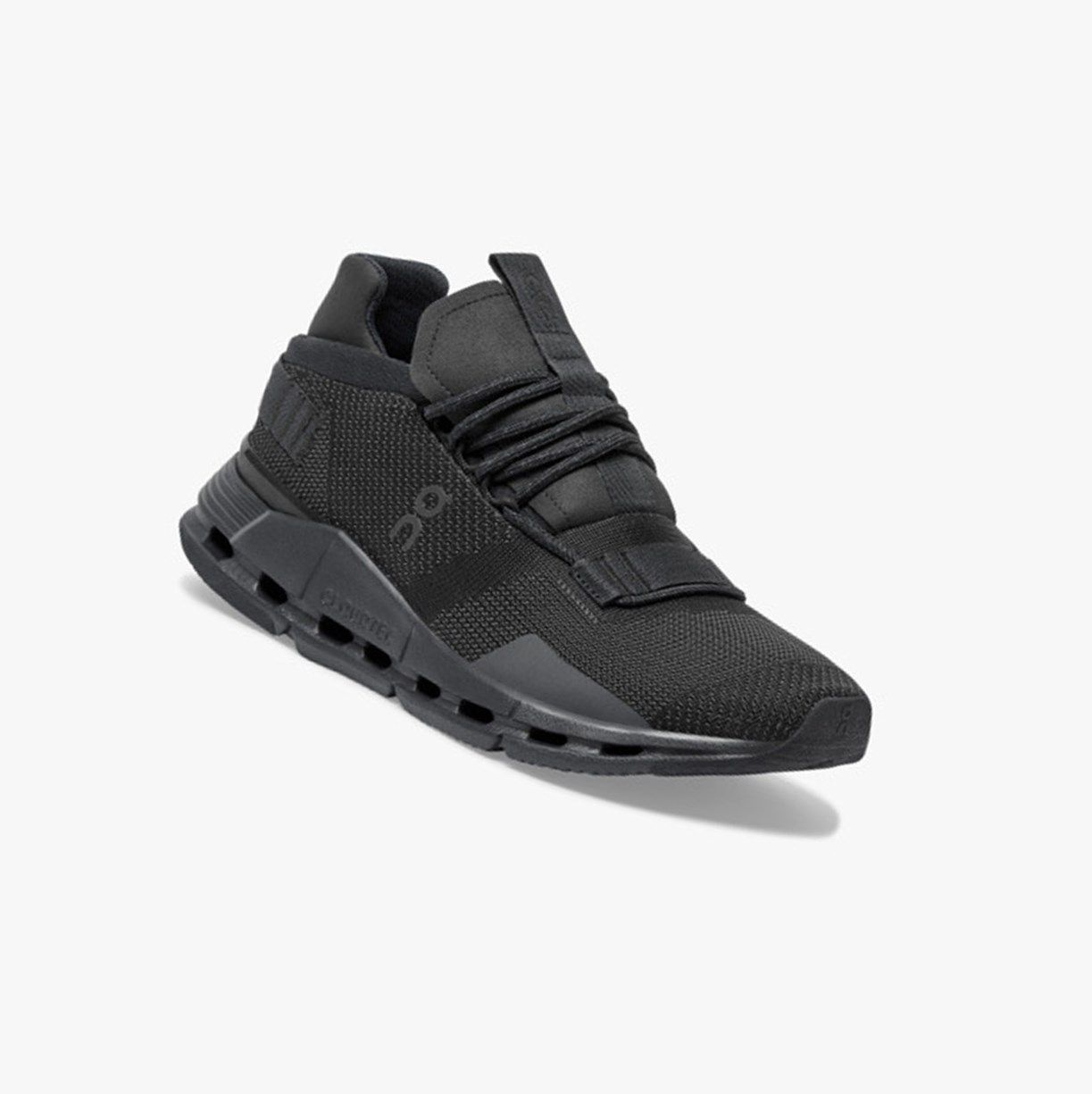 Black On Cloudnova Women Sneakers | 680EBNCTS