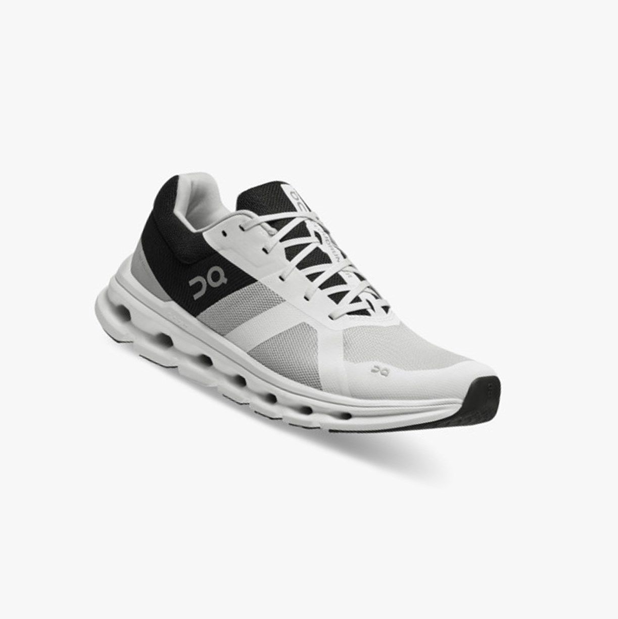 Black On Cloudrunner Men Running Shoes | 482HUVXAO