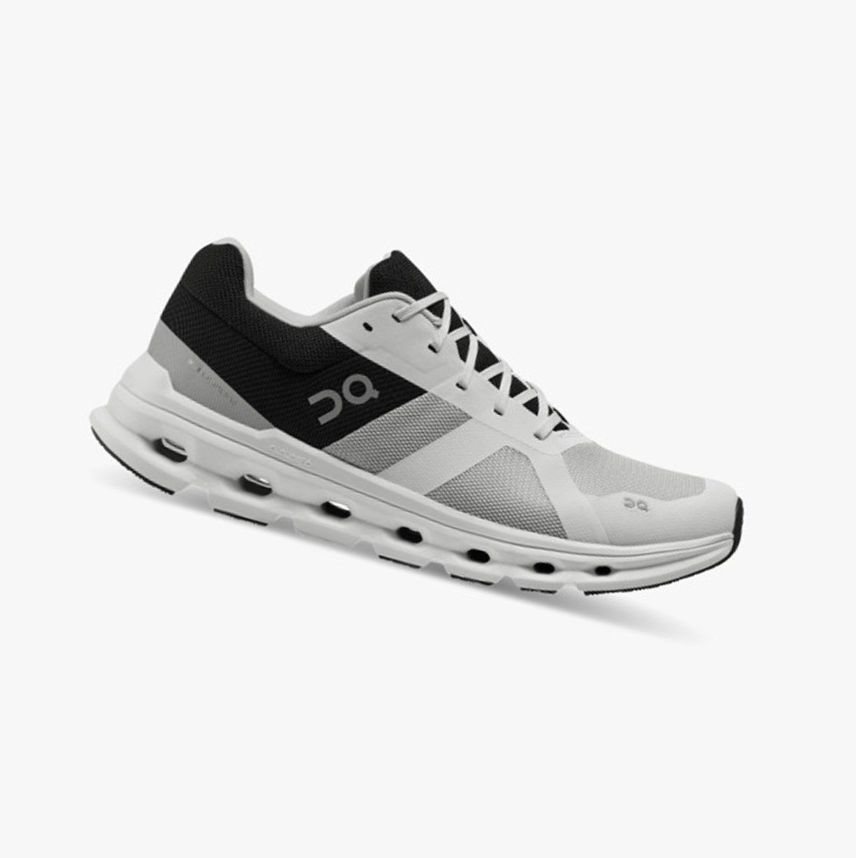 Black On Cloudrunner Men Running Shoes | 482HUVXAO