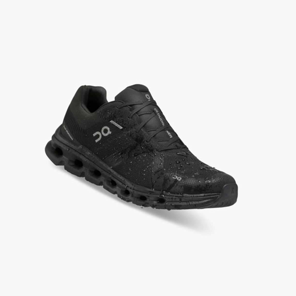 Black On Cloudrunner Waterproof Men Running Shoes | 547QXRGFK