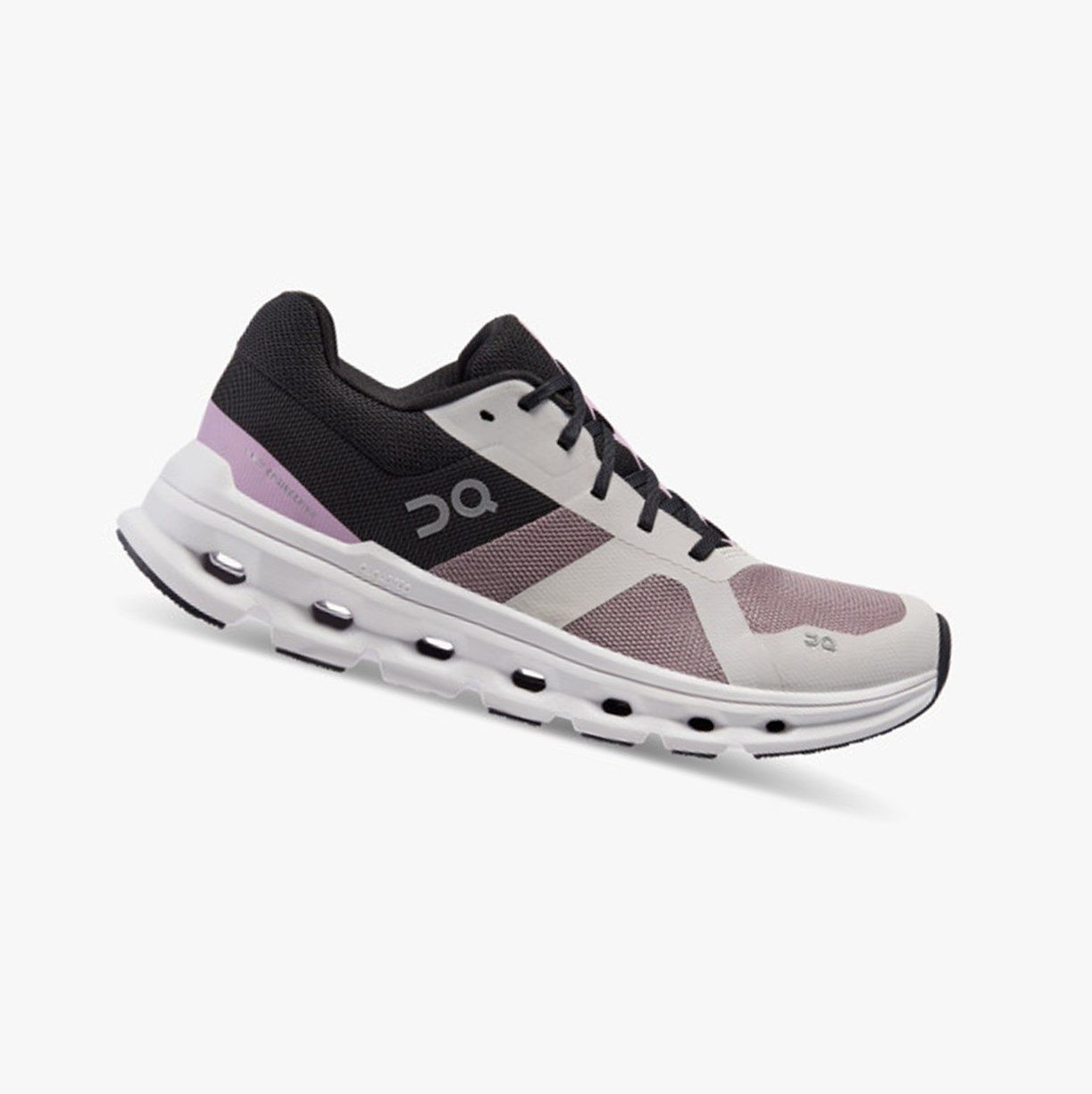 Black On Cloudrunner Women Running Shoes | 381DUCWJF