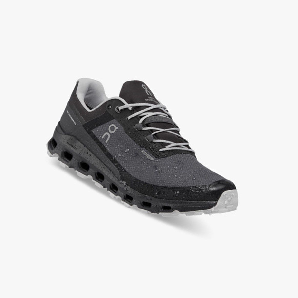 Black On Cloudvista Waterproof Men Running Shoes | 615AZGWSX