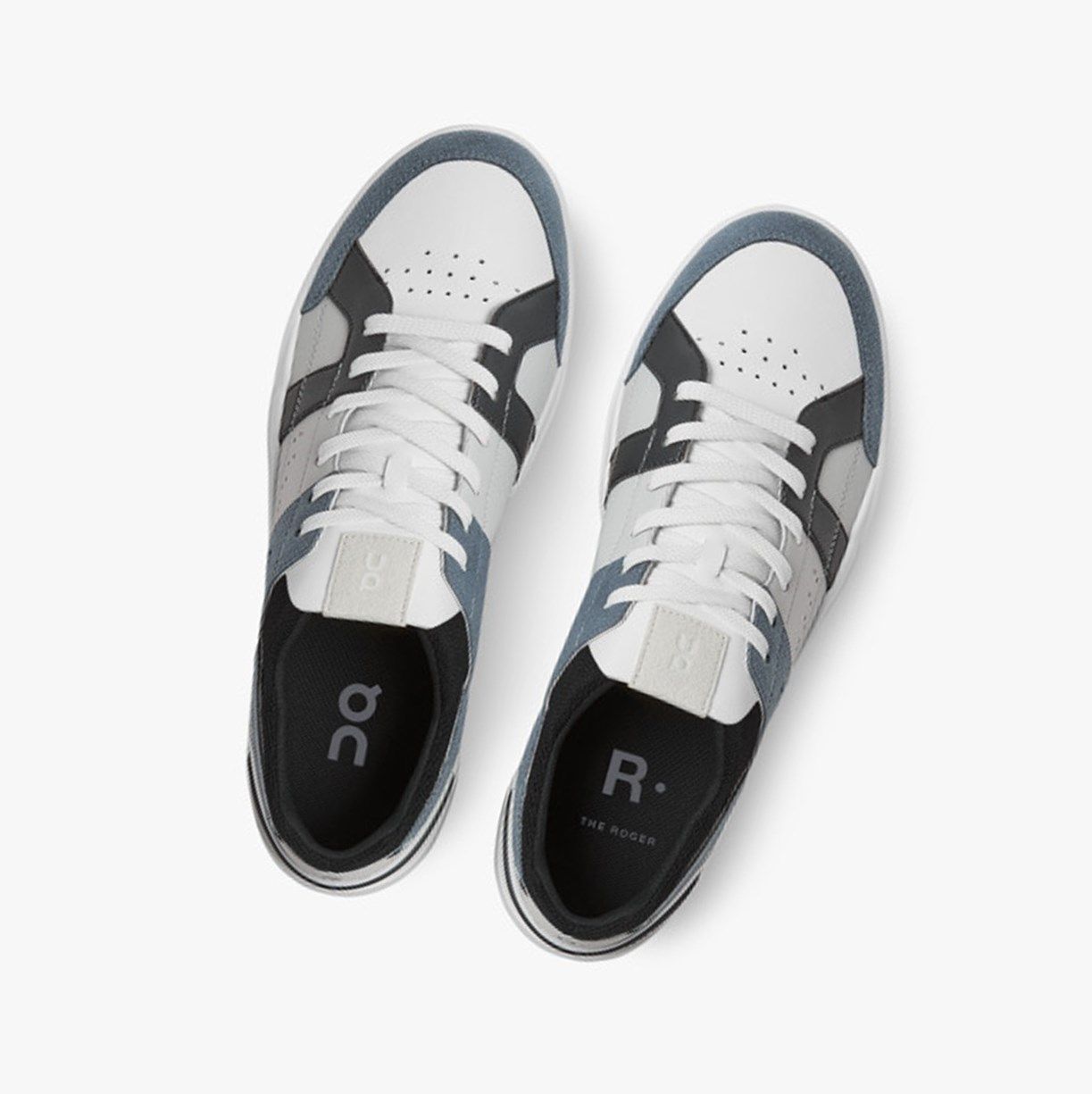 Black On The Roger Clubhouse Men Sneakers | 647TLMAPO