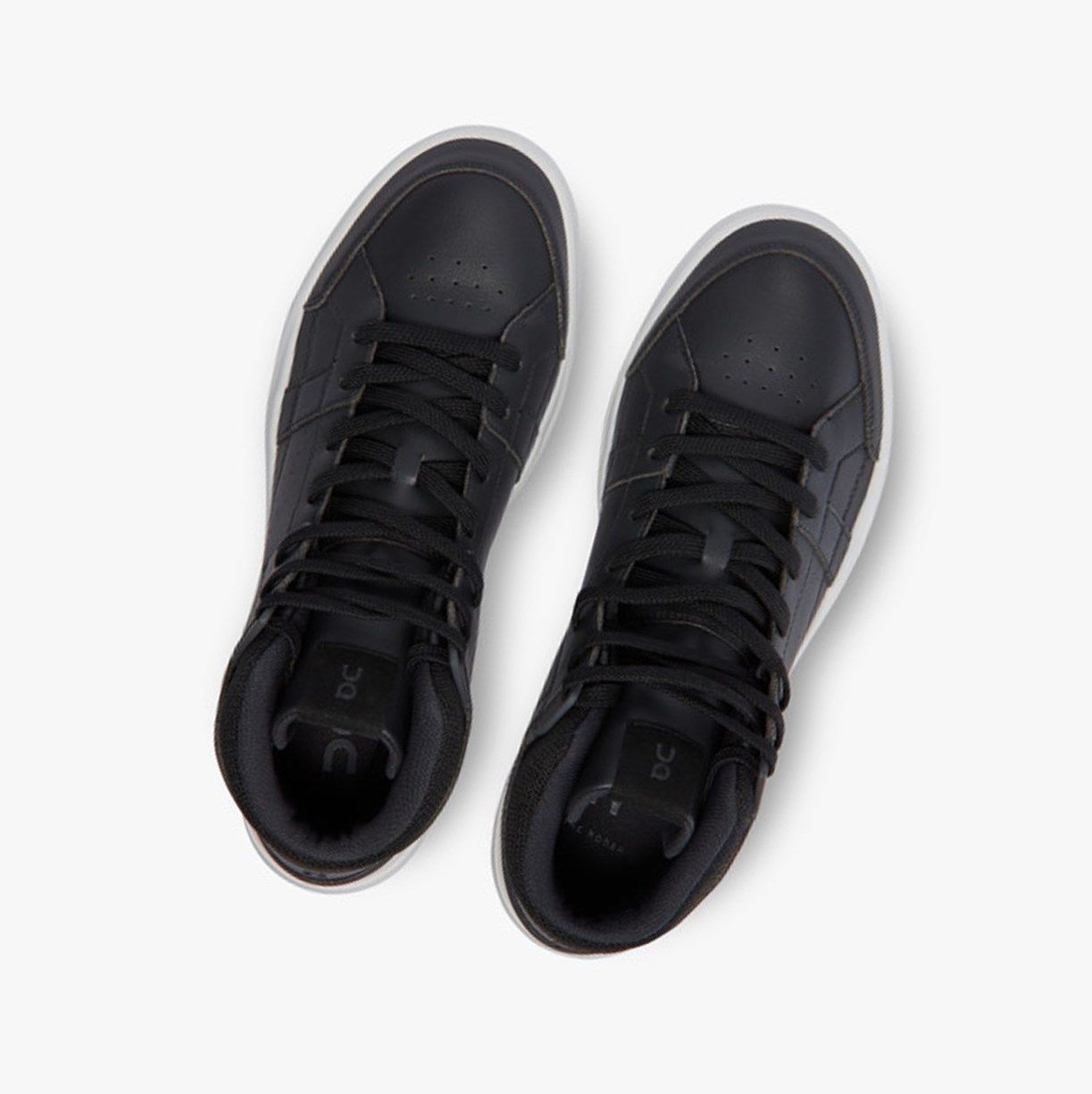 Black On The Roger Clubhouse Mid Men Running Shoes | 921BNQXVP