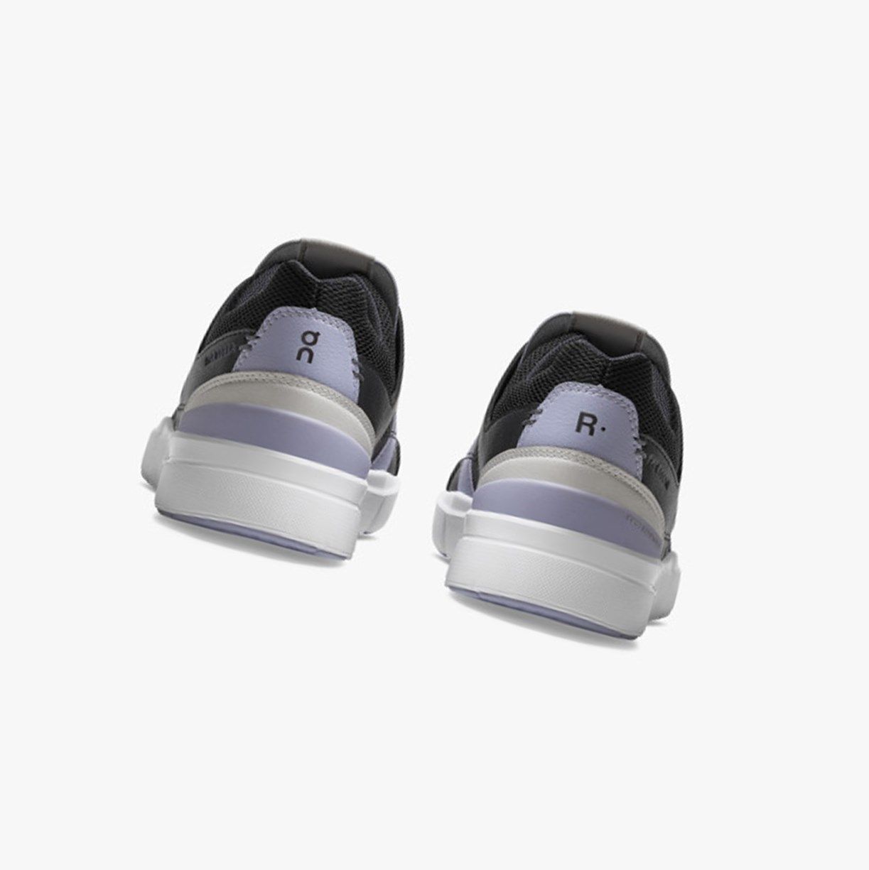 Black / Lavender On The Roger Clubhouse Women Sneakers | 379BDOSFQ