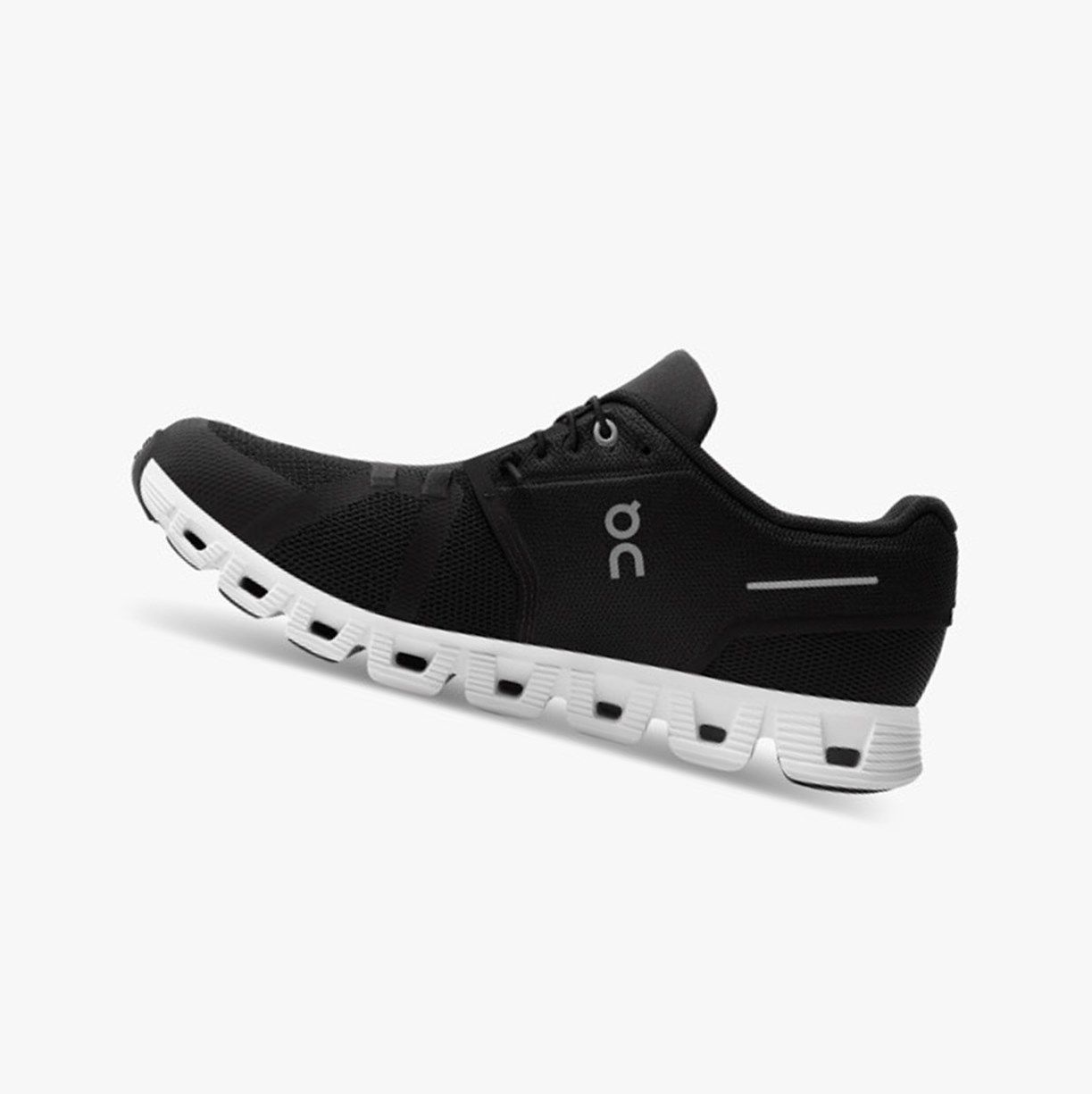 Black / White On Cloud 5 Men Running Shoes | 024DAQRTJ