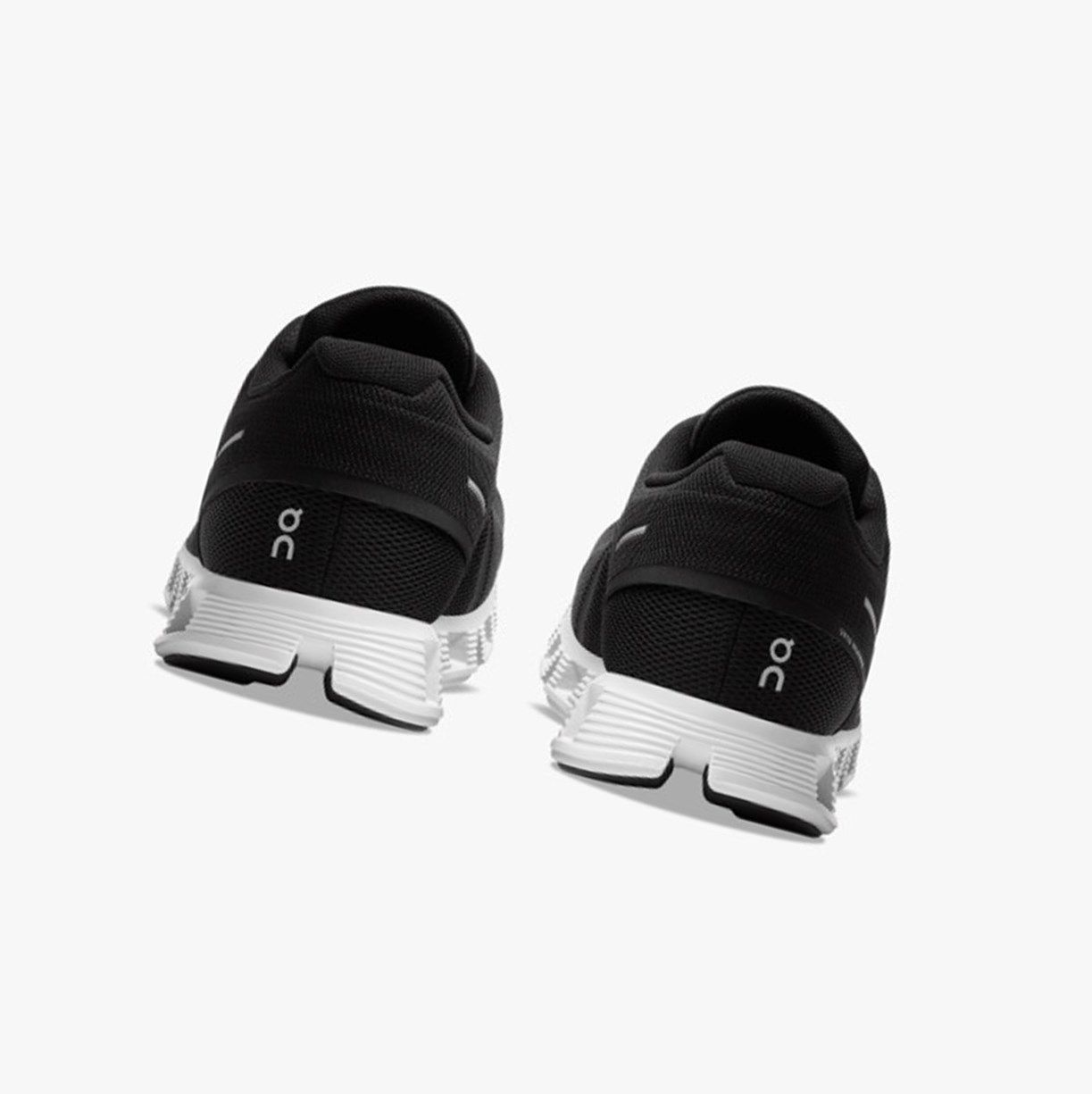 Black / White On Cloud 5 Men Running Shoes | 024DAQRTJ