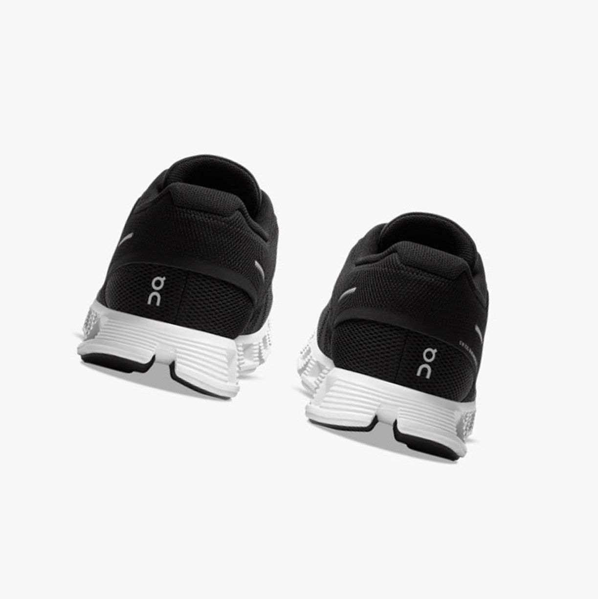 Black / White On Cloud 5 Women Running Shoes | 427UDOVWM