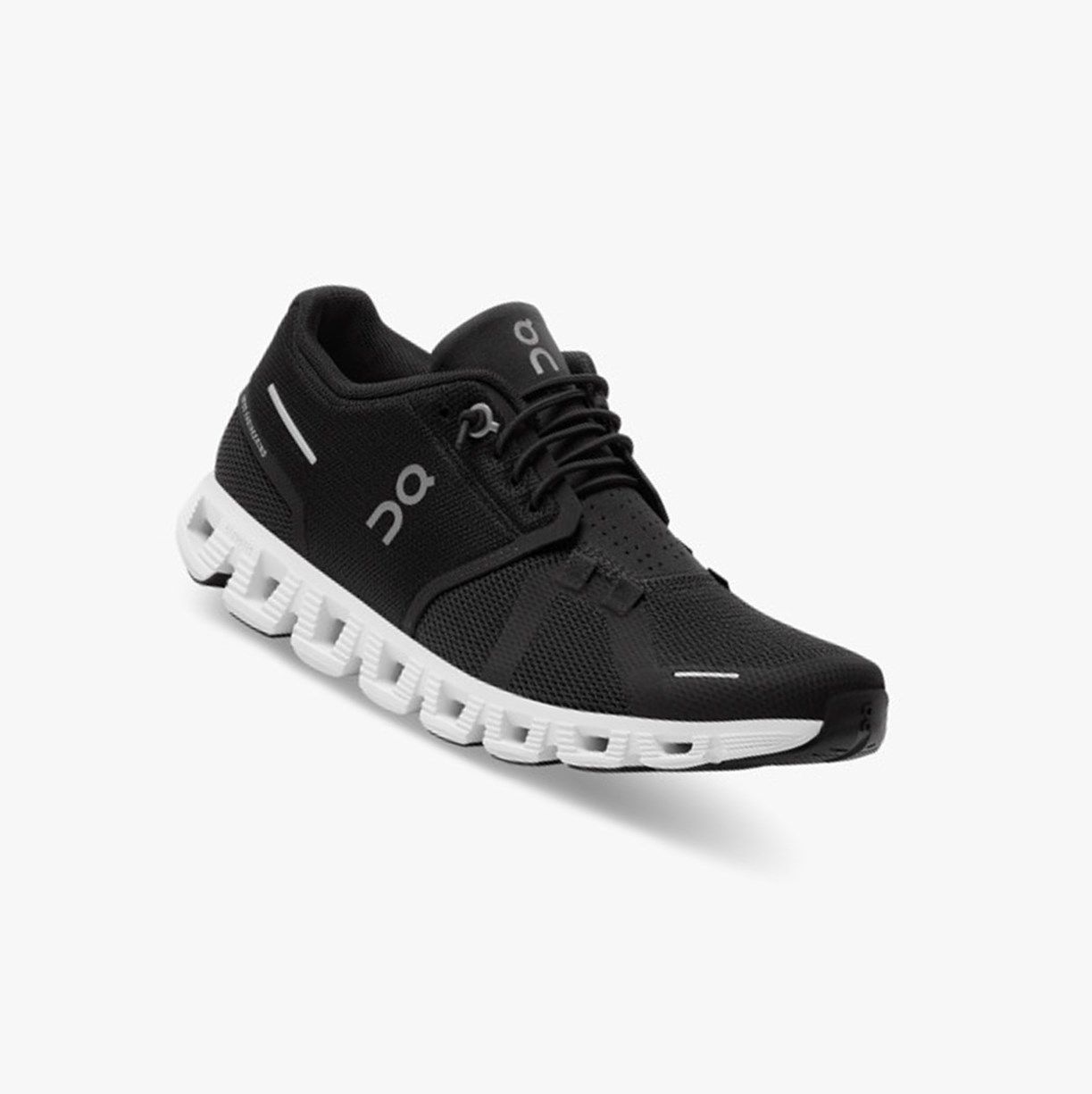 Black / White On Cloud 5 Women Running Shoes | 427UDOVWM