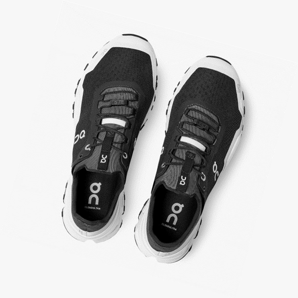 Black / White On Cloudultra Men Trail Running Shoes | 328RIQDUE