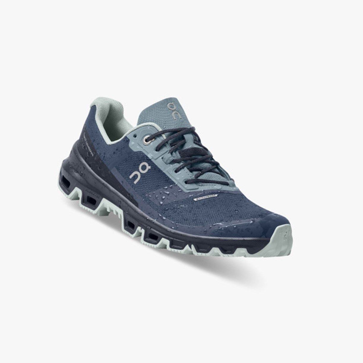 Blue On Cloudventure Waterproof Women Trail Running Shoes | 520BWCMDP