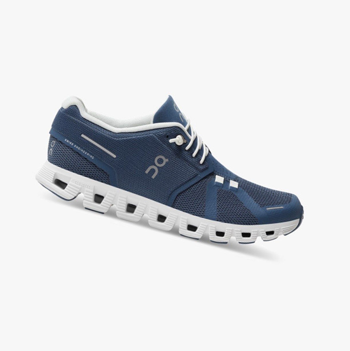 Blue / White On Cloud 5 Women Running Shoes | 341OUAYGE