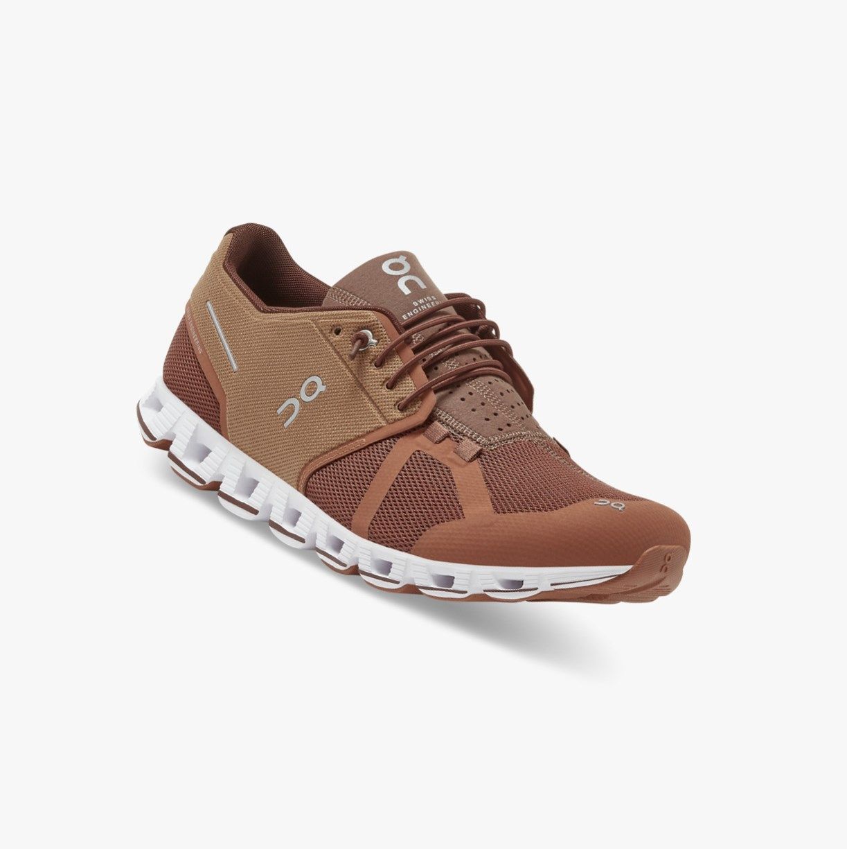 Brown On Cloud Men Road Running Shoes | 217PBXEYM