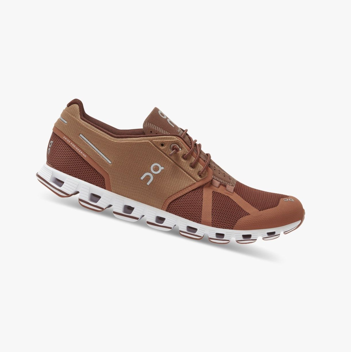 Brown On Cloud Men Road Running Shoes | 217PBXEYM