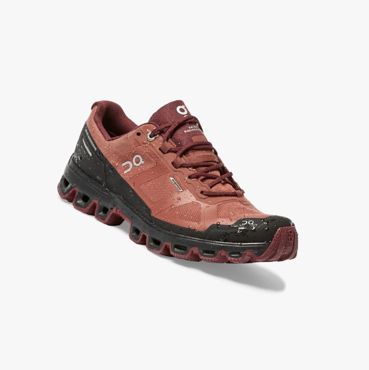 Brown On Cloudventure Waterproof Women Trail Running Shoes | 083CWYFGU