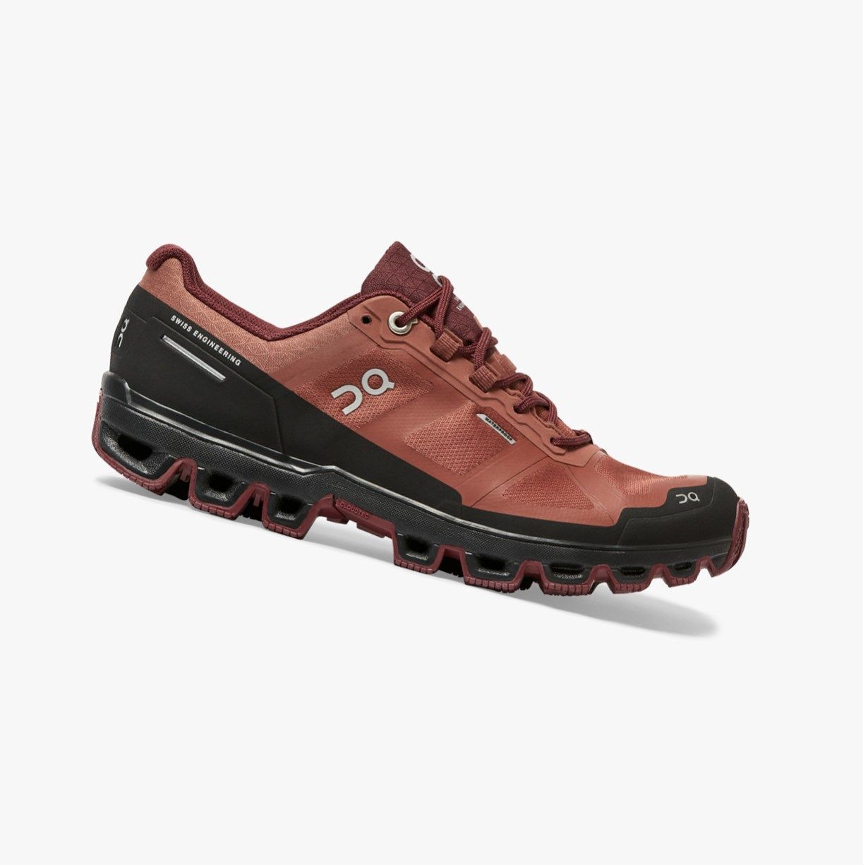 Brown On Cloudventure Waterproof Women Trail Running Shoes | 083CWYFGU