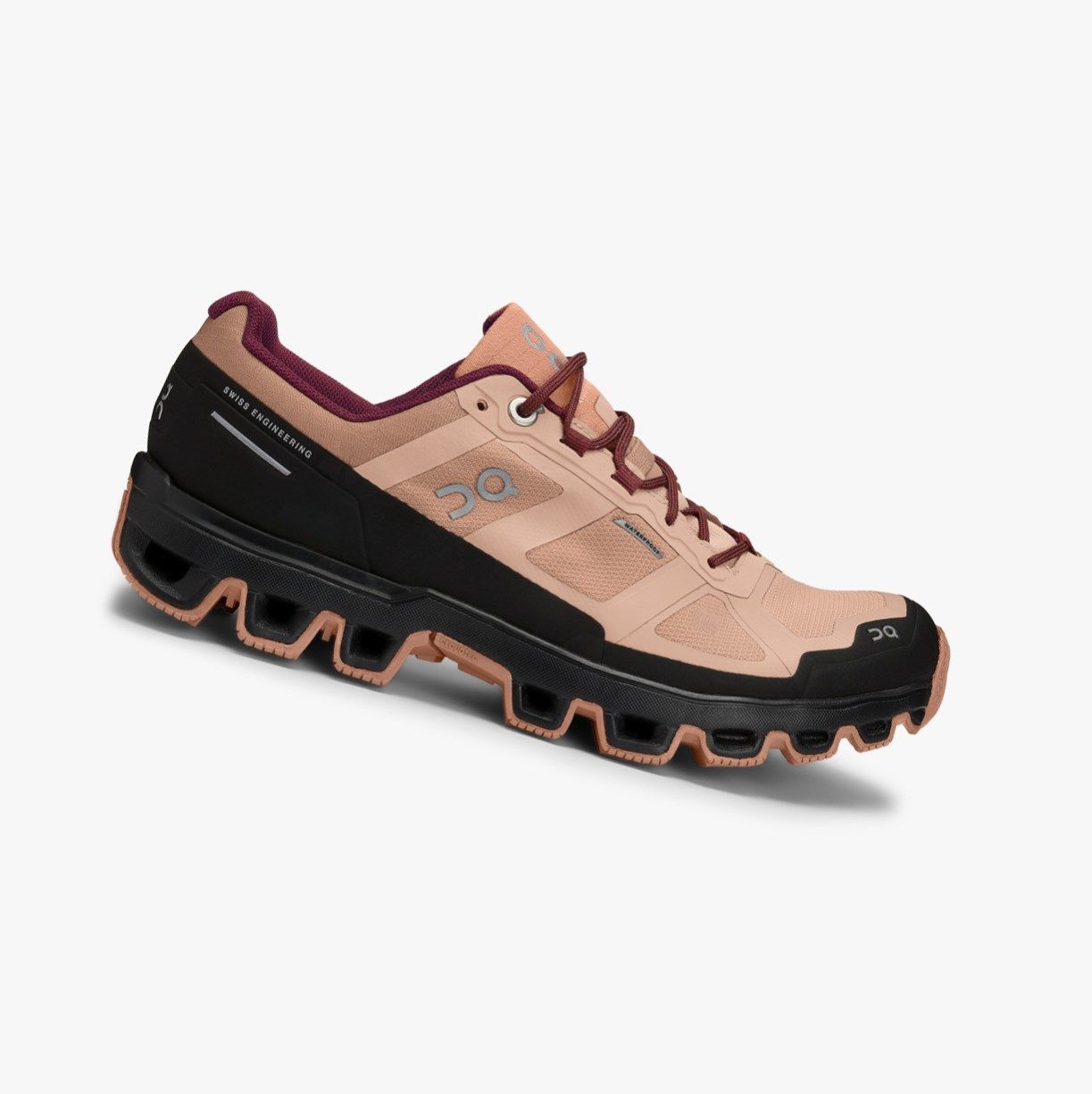 Brown On Cloudventure Waterproof Women Trail Running Shoes | 284SAGUVF