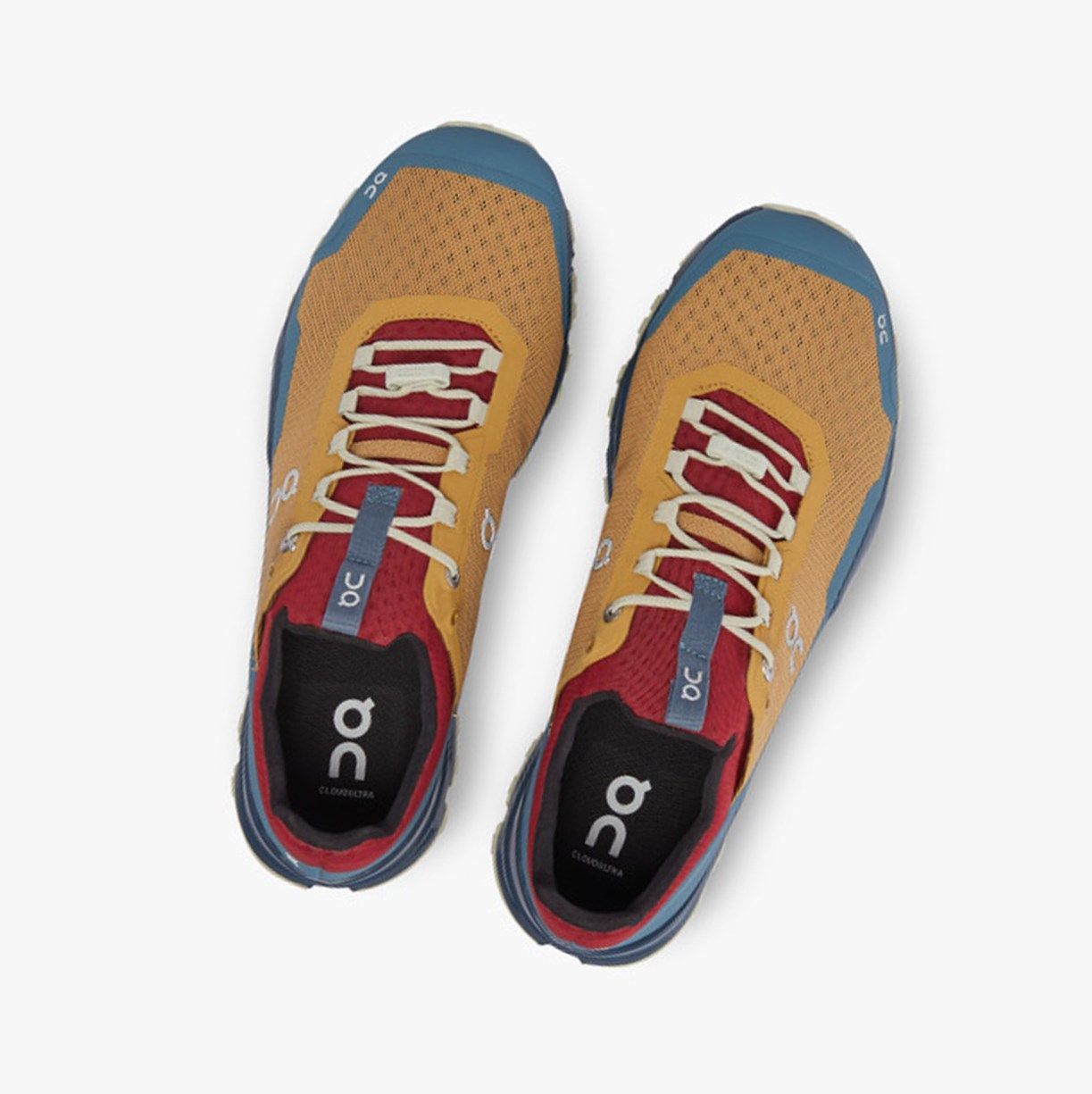 Brown / Navy On Cloudultra Men Trail Running Shoes | 083MFOEKN