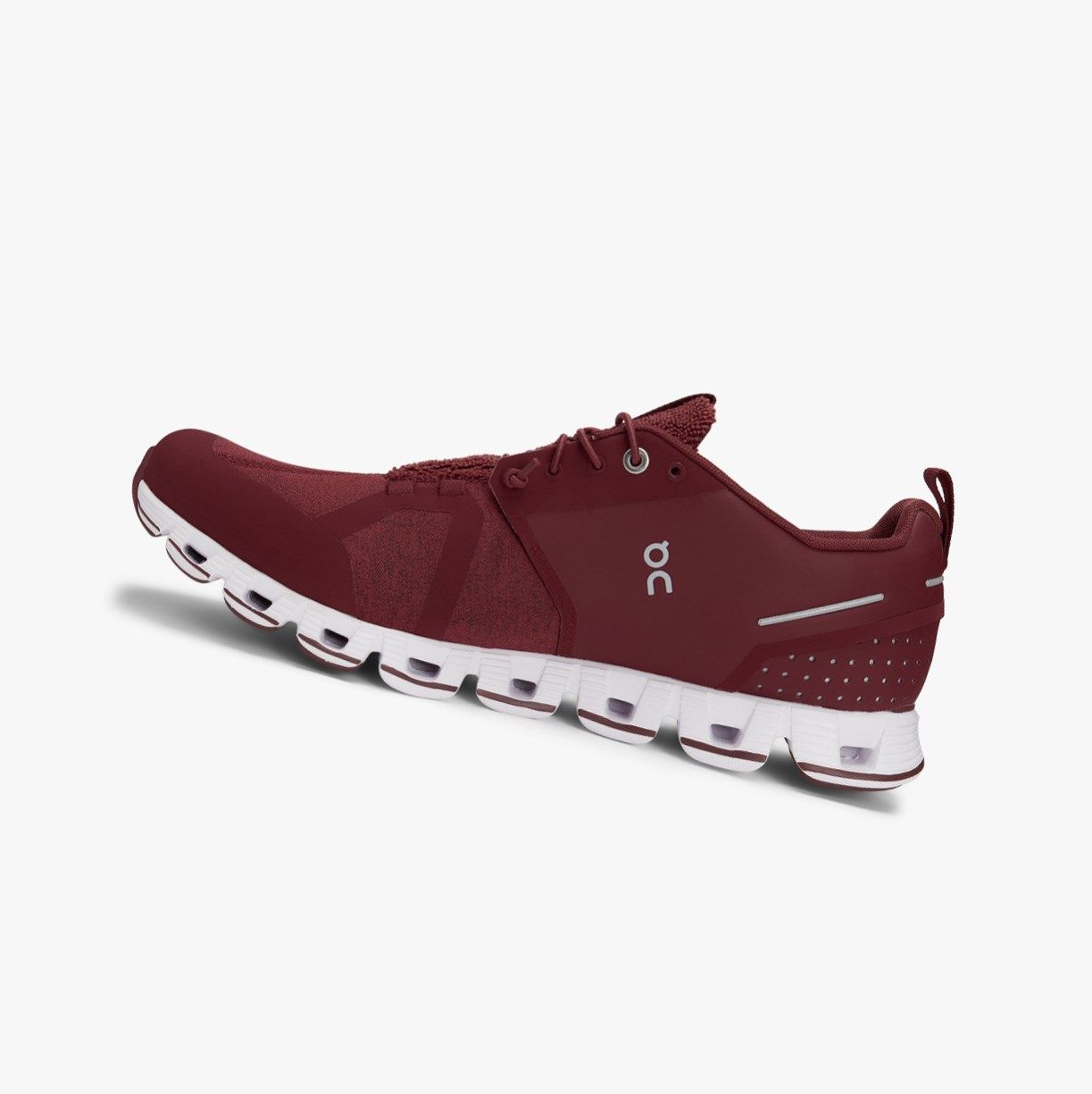 Burgundy On Cloud Terry Men Road Running Shoes | 958MBXGWV